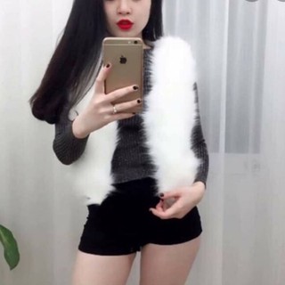 Áo gile lông sang chảnh