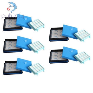 Philips set 5 bộ lọc chuyên dụng cho máy hút bụi philips powerpro compact fc9331 fc9332 fc8010