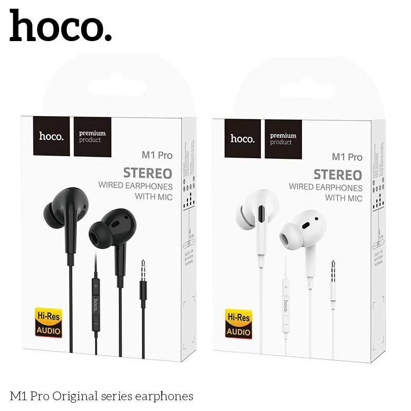 Tai nghe hoco. M1 Pro âm bass mạnh mẽ tích hợp micro đàm thoại cho điện thoại