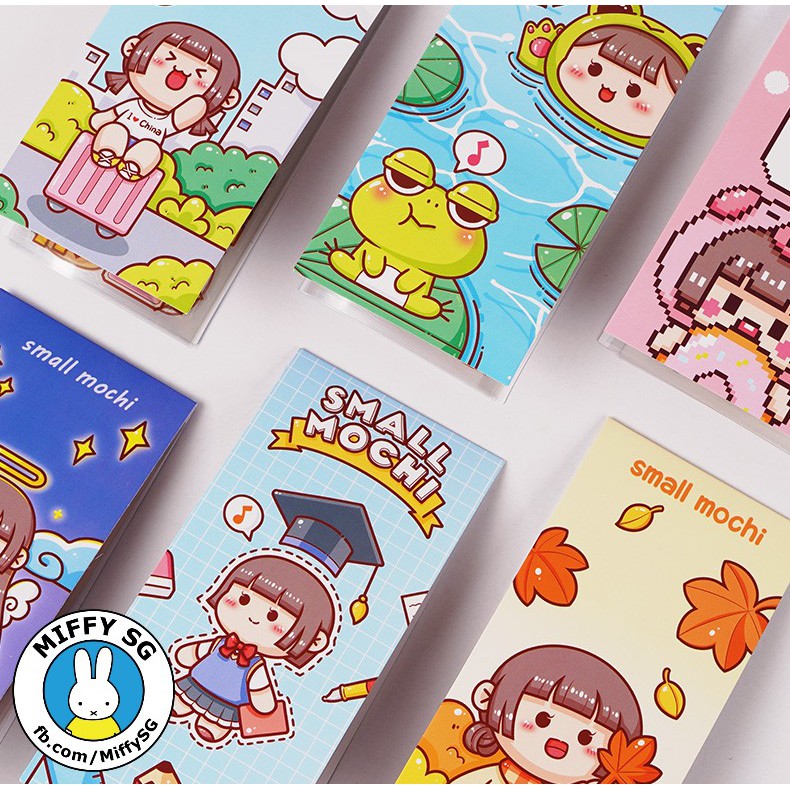 [DUGA] Set sticker mini PVC em bé dễ thương SMALL MOCHI