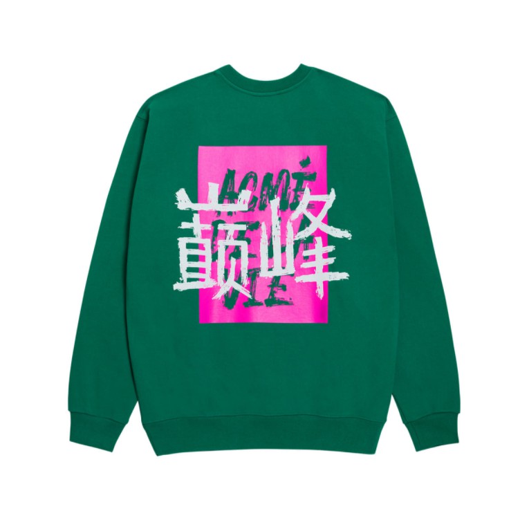 Áo Thun Dài Tay ADLV 'ACME' SWEATSHIRT GREEN