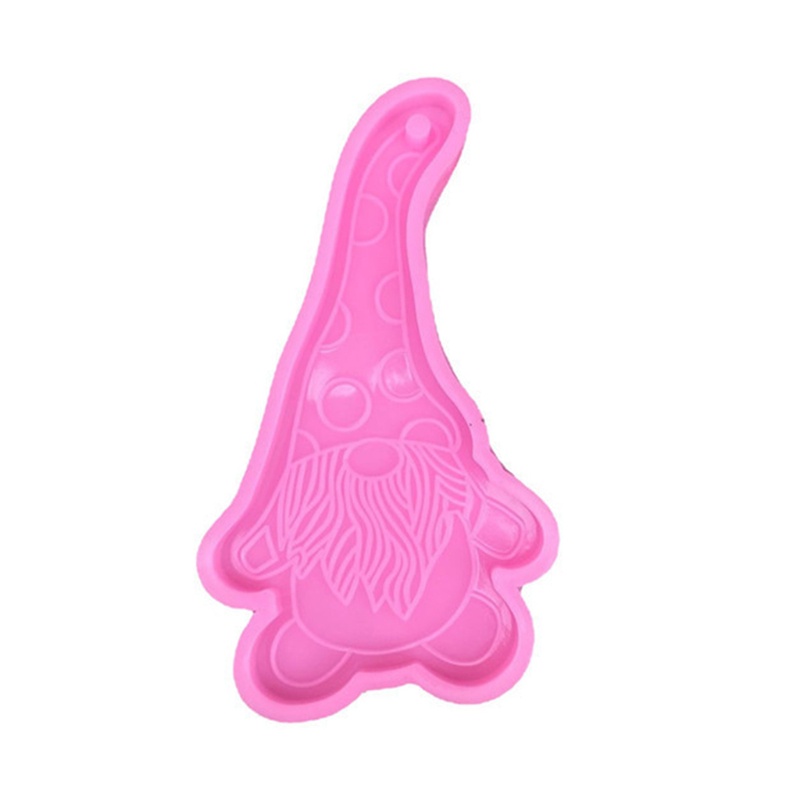 Khuôn Silicone Làm Móc Khóa Hình Ông Già Noel