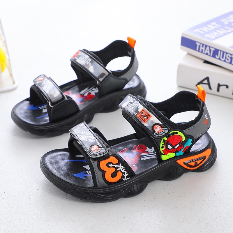 Dép sandal Siêu Nhân HOT 2022 mã B-2 C-2 Quảng Châu cao cấp cho bé size từ 26 đến 37