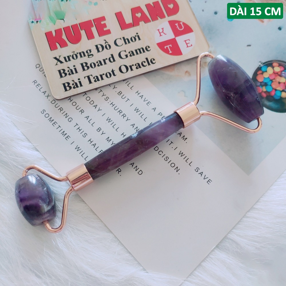 Cây Lăn Mặt Mát Xa Bằng Đá Thiên Nhiên Nhiều Mẫu Được Chọn Màu