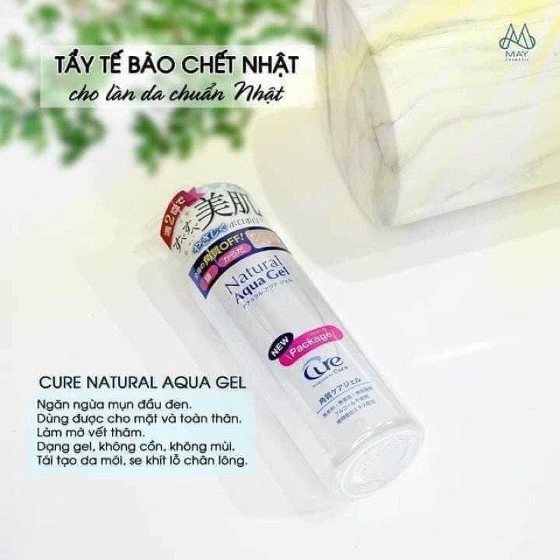 Gel tẩy tế bào chết cure Nhật Bản Natural Aqua 250ml