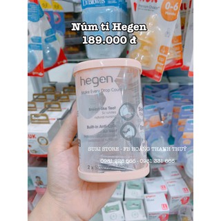 Núm ty Hegen Korea hàng đủ size