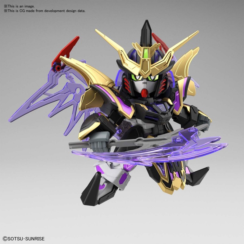 Đồ chơi lắp ráp Anime Nhật Bandai Gundam SD 27 Xu Huang Gundam Deathscythe Serie SD Gundam Sangoku Soketsuden