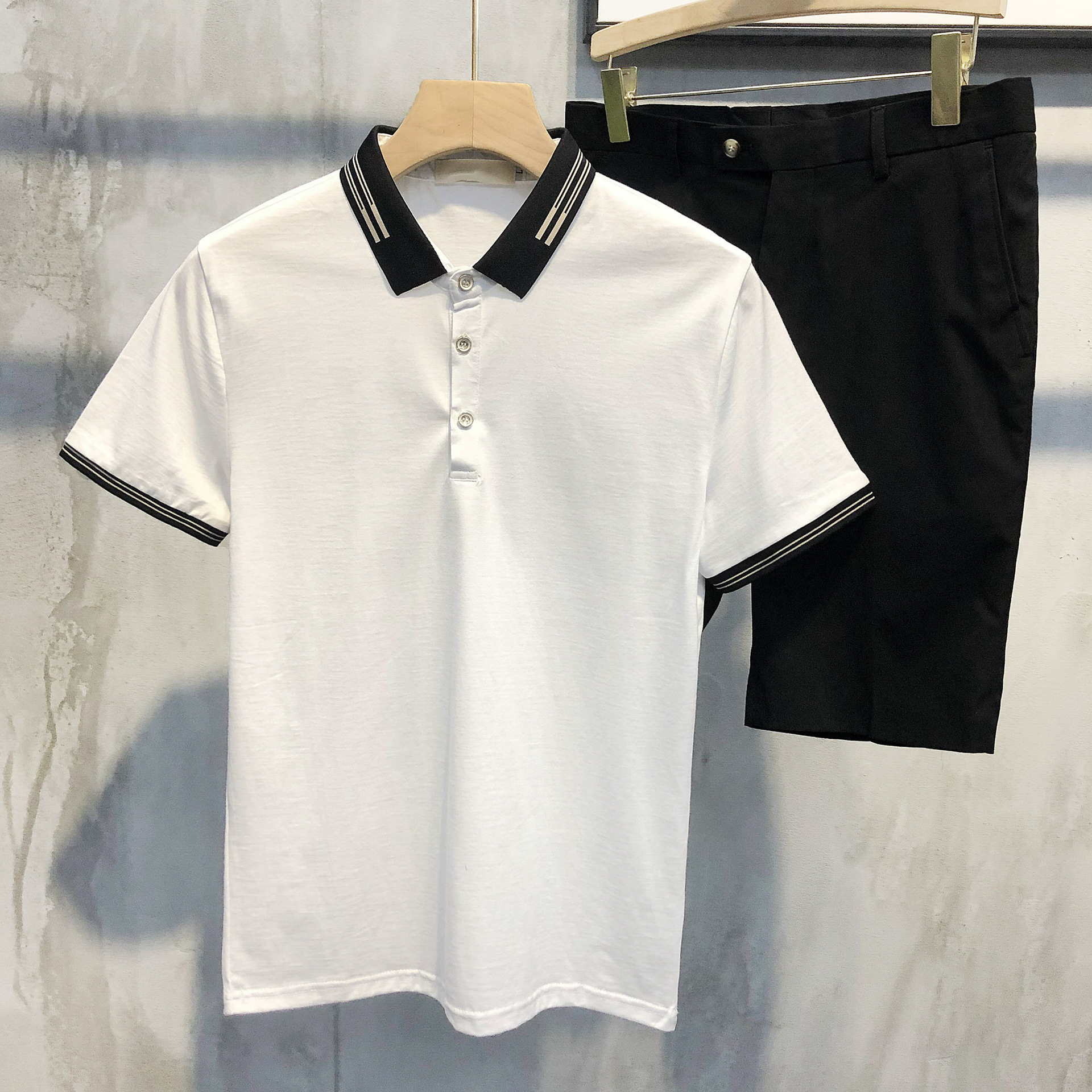 ÁO POLO NAM CHẤT LIỆU COTTON 100% - ÁO THUN CỔ BẺ - KIỂU DÁNG TRẺ TRUNG NĂNG ĐỘNG - FROM HÀN QUỐC DỄ PHỐI ĐỒ | BigBuy360 - bigbuy360.vn