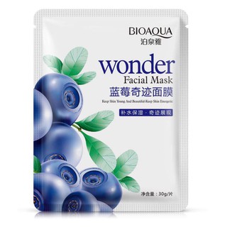 Mặt nạ Việt quất Wonder Facial Mask BIOAQUA