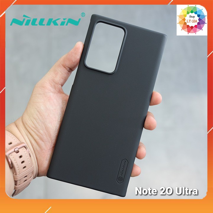 Ốp lưng Nillkin Frosted Shield cho Note 20 Ultra / Note 20 (tặng kèm giá đỡ điện thoại)