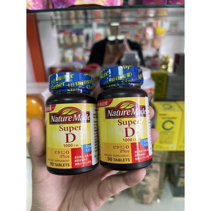 vitamin D 90 viên Nature Made Nhật | Thế Giới Skin Care