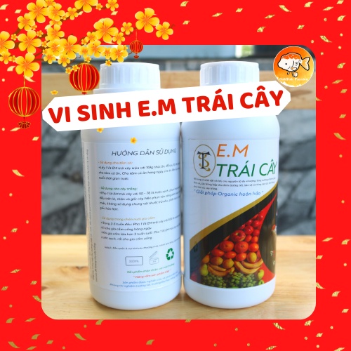 COMBO CÁM CÁ VÀNG + VI SINH E.M TRÁI CÂY VÀ TỎI + VITAMIN C - ĐAM MÊ CÁ VÀNG - CHĂM SÓC TOÀN DIỆN CHO CÁ VÀNG KHỎE MẠNH