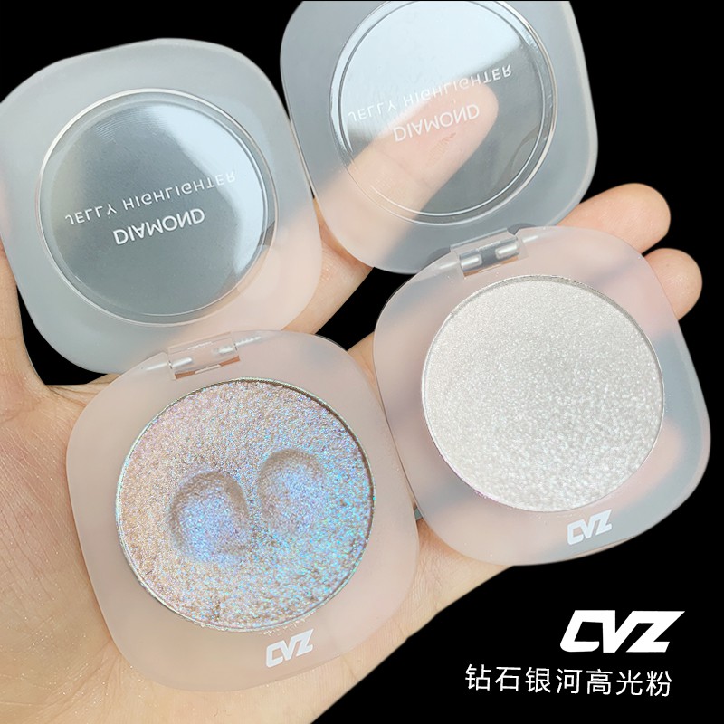 Phấn Bắt Sáng Dạng Thạch Kim Cương Mềm Mịn Lấp Lánh Không Thấm Nước Làm Sáng Da CVZHệ Thống Đánh Dấu Vân Sam