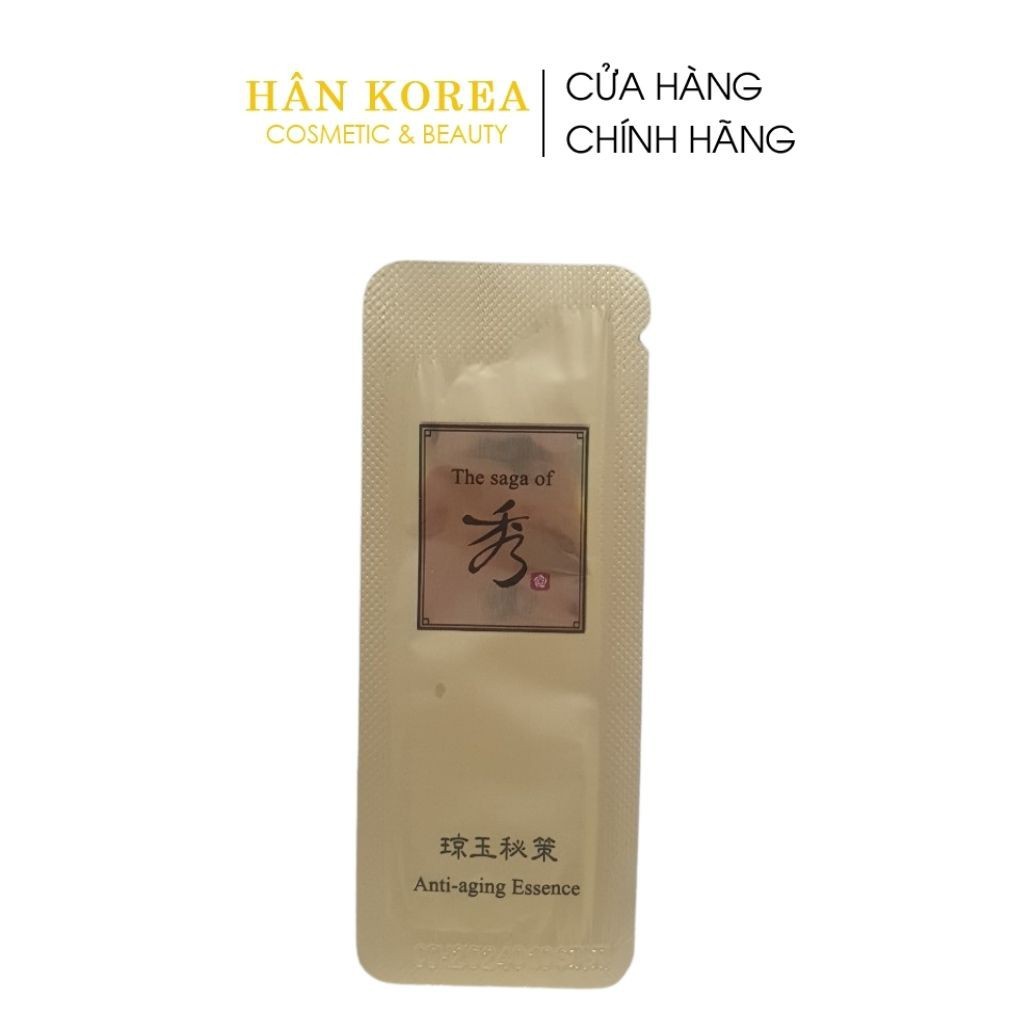 Tinh chất vàng chống lão hóa ANTI AGING THE SAGA OF XIU 1ml HÂN KOREA | BigBuy360 - bigbuy360.vn