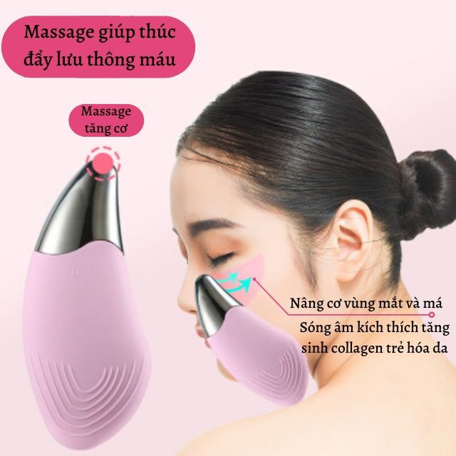 Máy rửa nặt Massage nâng cơ - Sạc Điện