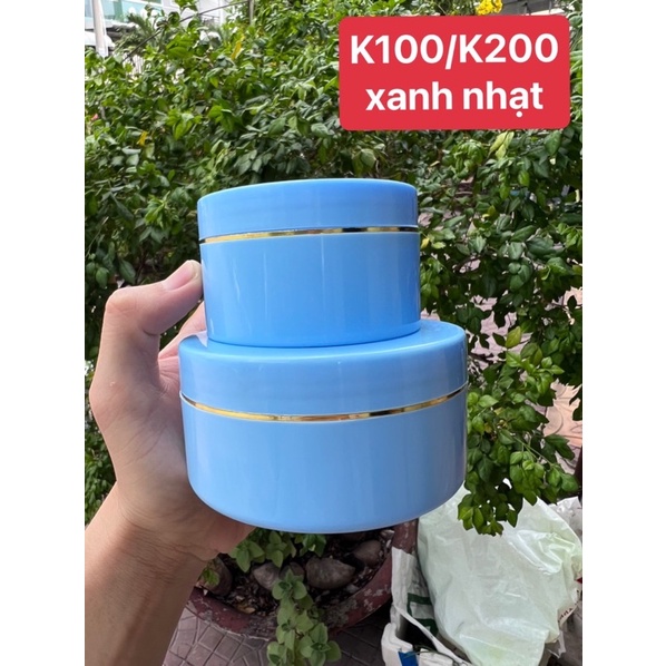 Hủ nhựa K100 đựng 100g kem, chiết mỹ phẩm