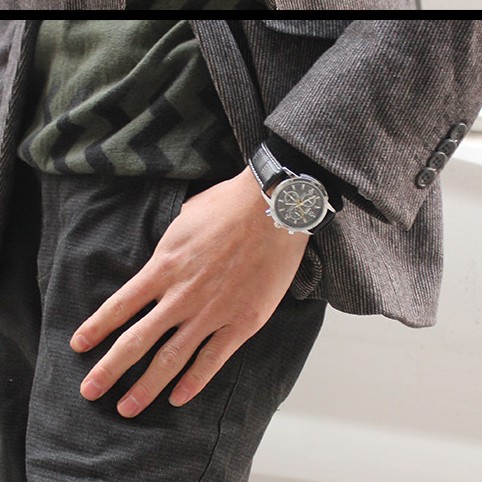 Đồng hồ nam/nữ Nary dây da chống nước SP253 (Nhiếu màu) | BigBuy360 - bigbuy360.vn