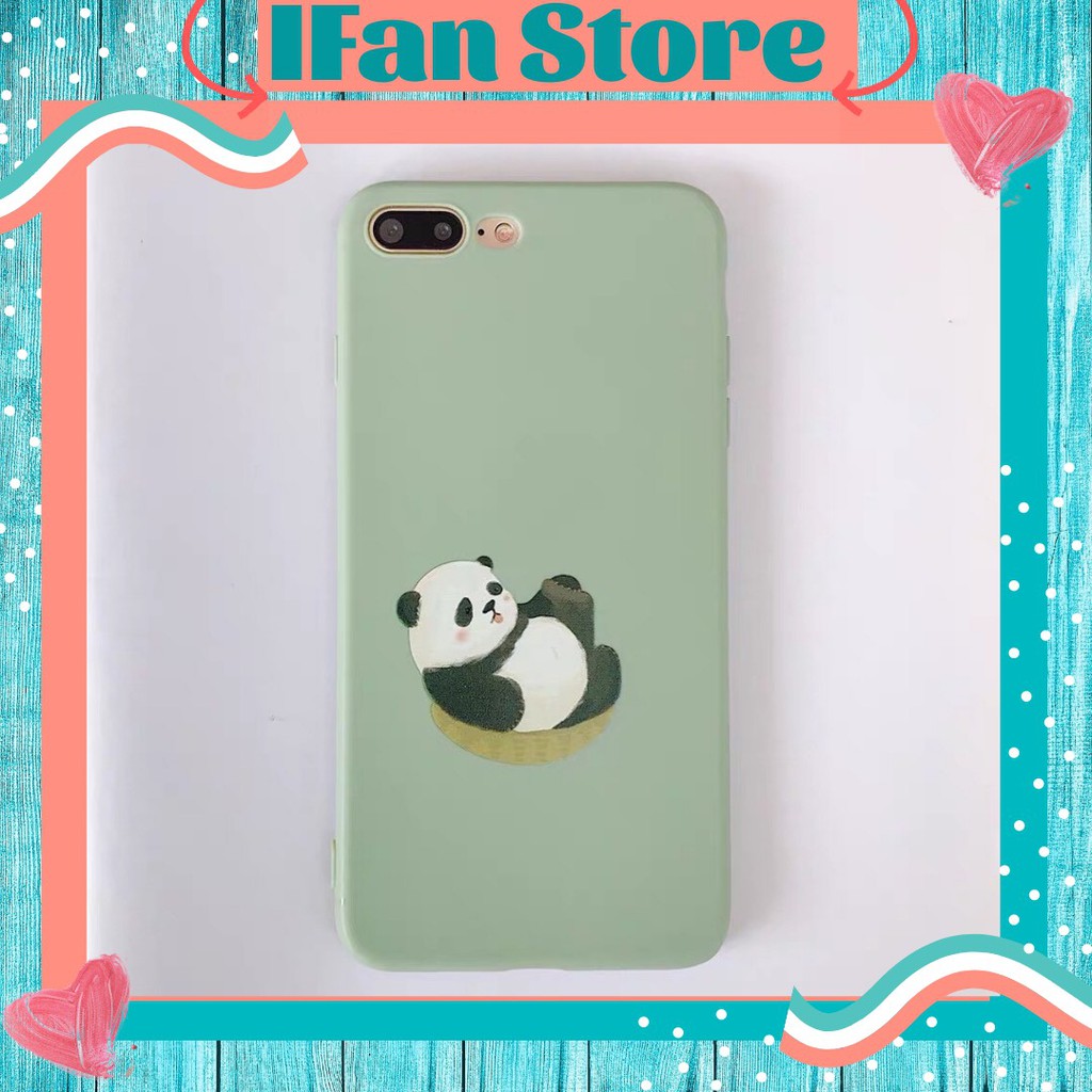 🌸VIDEO THẬT🌸 Ốp Lưng iPhone Nhựa Dẻo Gấu Trúc Panda iPhone 6/6s/6plus/6splus/7plus/8plus/x/xs/xs max/11/11 pro max