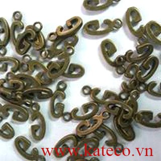 A17233G Chữ in thường 13mm Màu đồng 50 gram/bịch