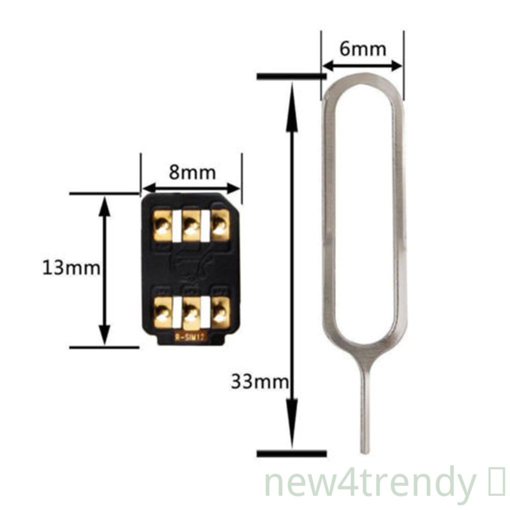 Sim Unlock Rsim 12 Chip Cho Iphone 6s 7 8 7p 8p X Xs Rsim12 Ios 11 Iccid
