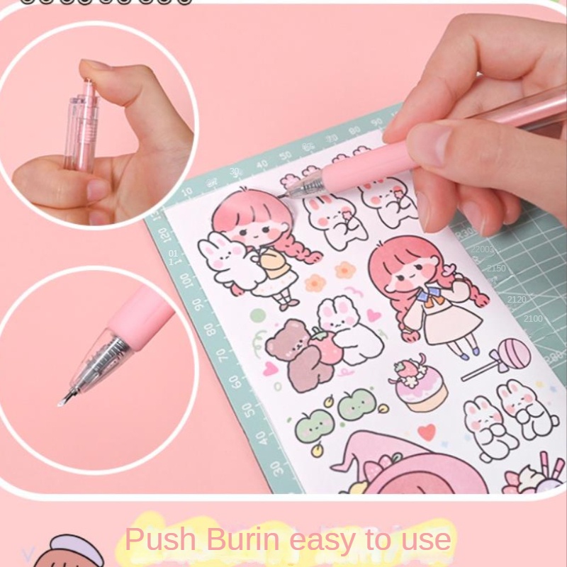 Sticker Dán Trang Trí Họa Tiết Hoạt Hình Dễ Thương Bắt Mắt