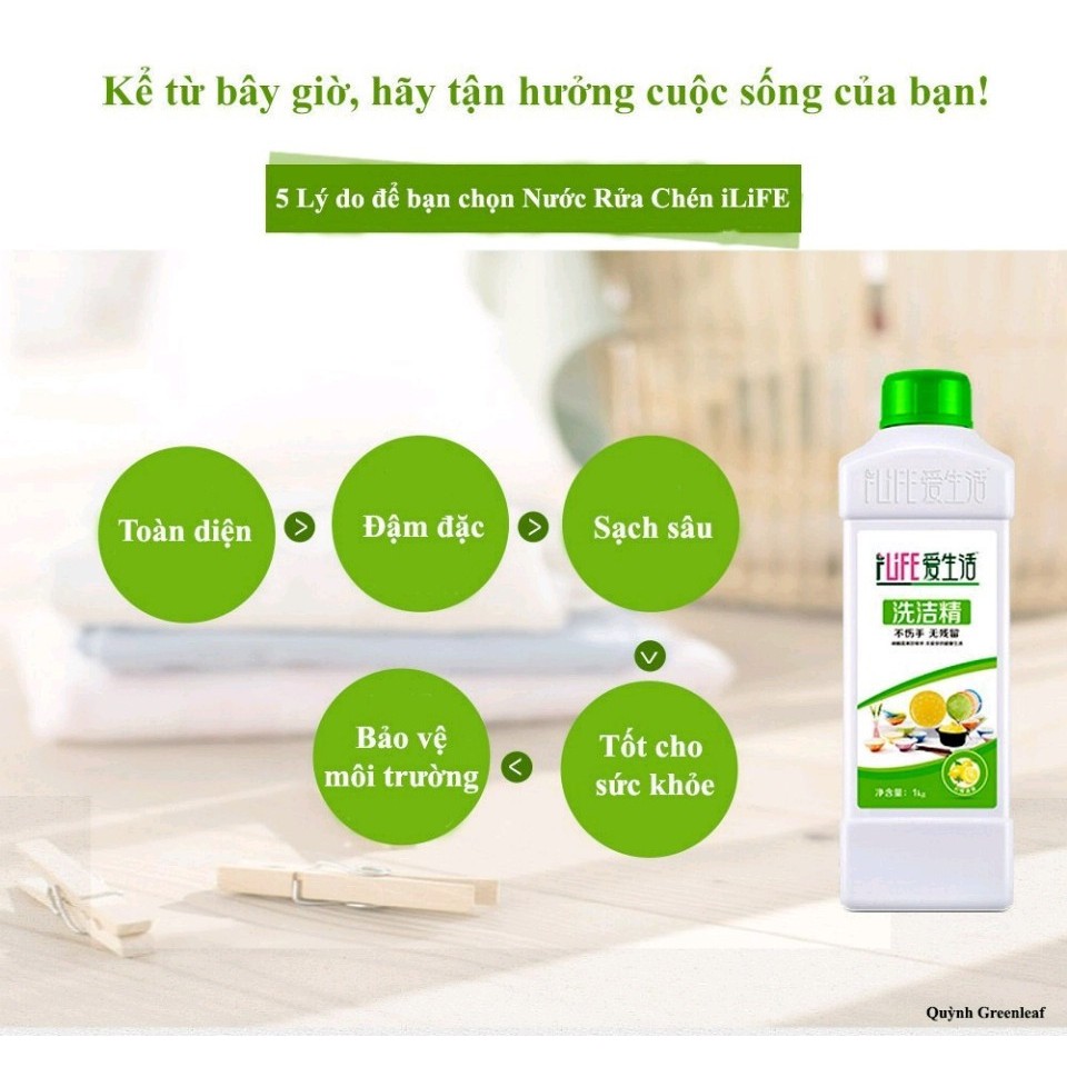 Nước rửa chén iLIFE