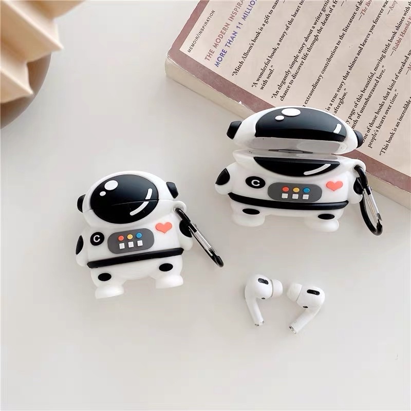 Case airpod 1/2/Pro/3 hình Phi Hành Gia Vũ Trụ