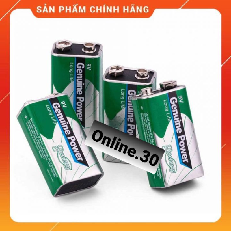 Pin 9V bin vuông GENUINEPOWER (hộp 10V )