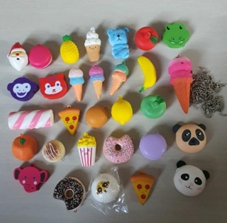 Combo 10 squishy mini