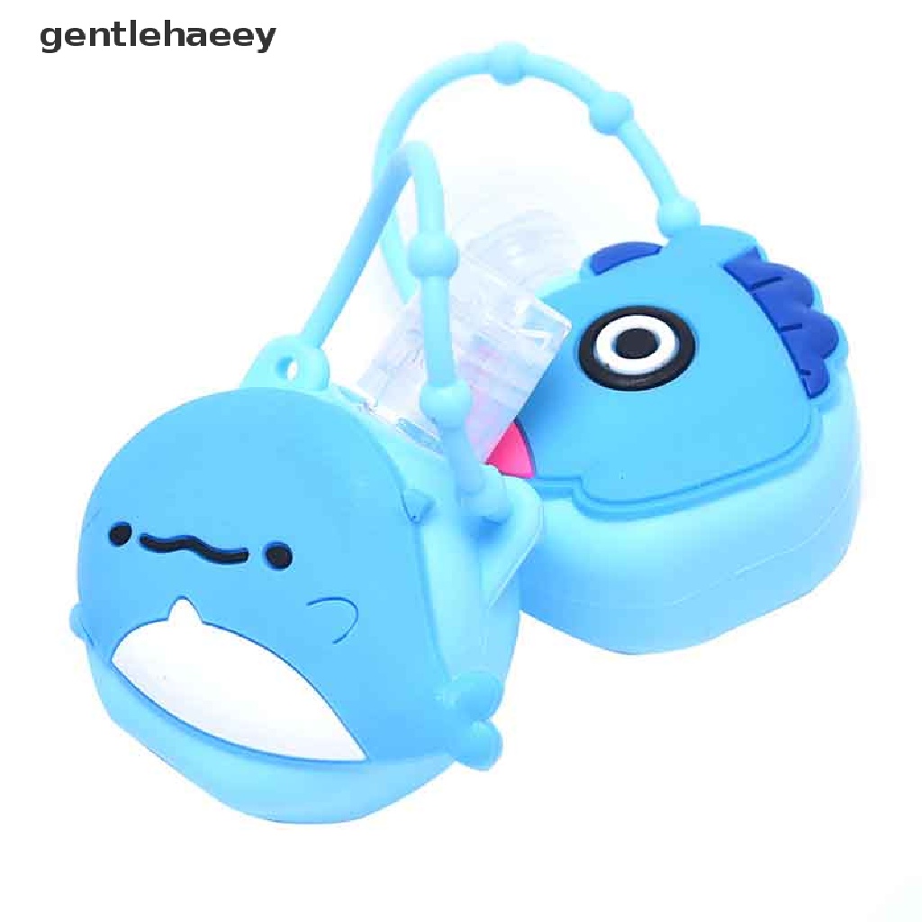 Vỏ bọc chai nước rửa tay bằng silicon 30ml họa tiết hoạt hình dễ thương