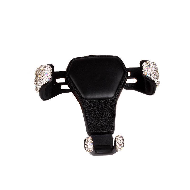 Giá Đỡ Điện Thoài Cài Cửa Gió Oto Đính Đá Sang Trọng