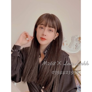 Tóc Bộ Thẳng Ép Cao Cấp