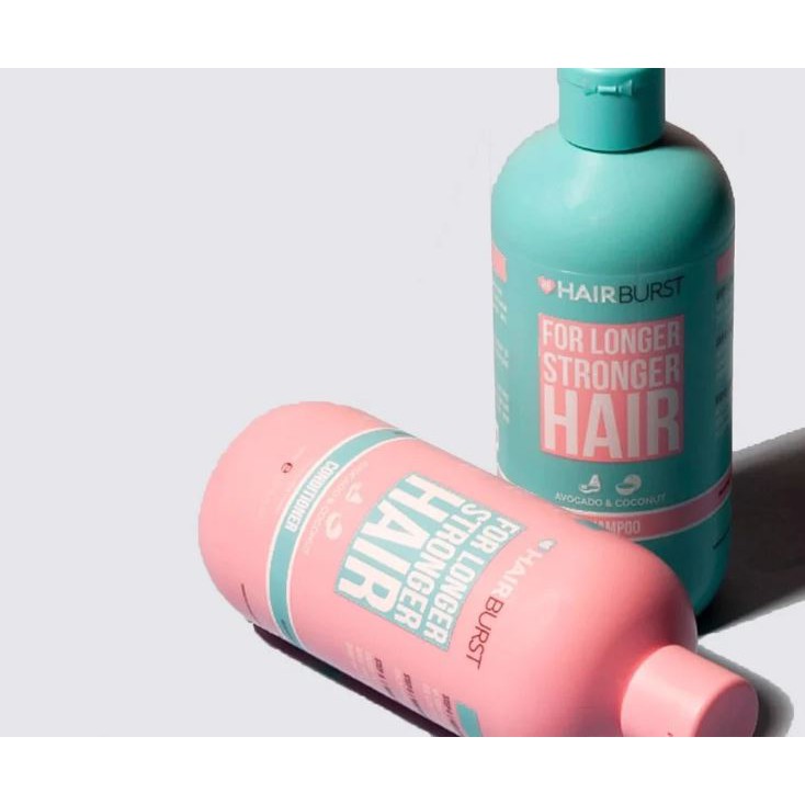 Bộ Dầu Gội Xả Kích Thích Tóc Mọc Dài &amp; Khỏe Hairburst For Longer Stronger Hair