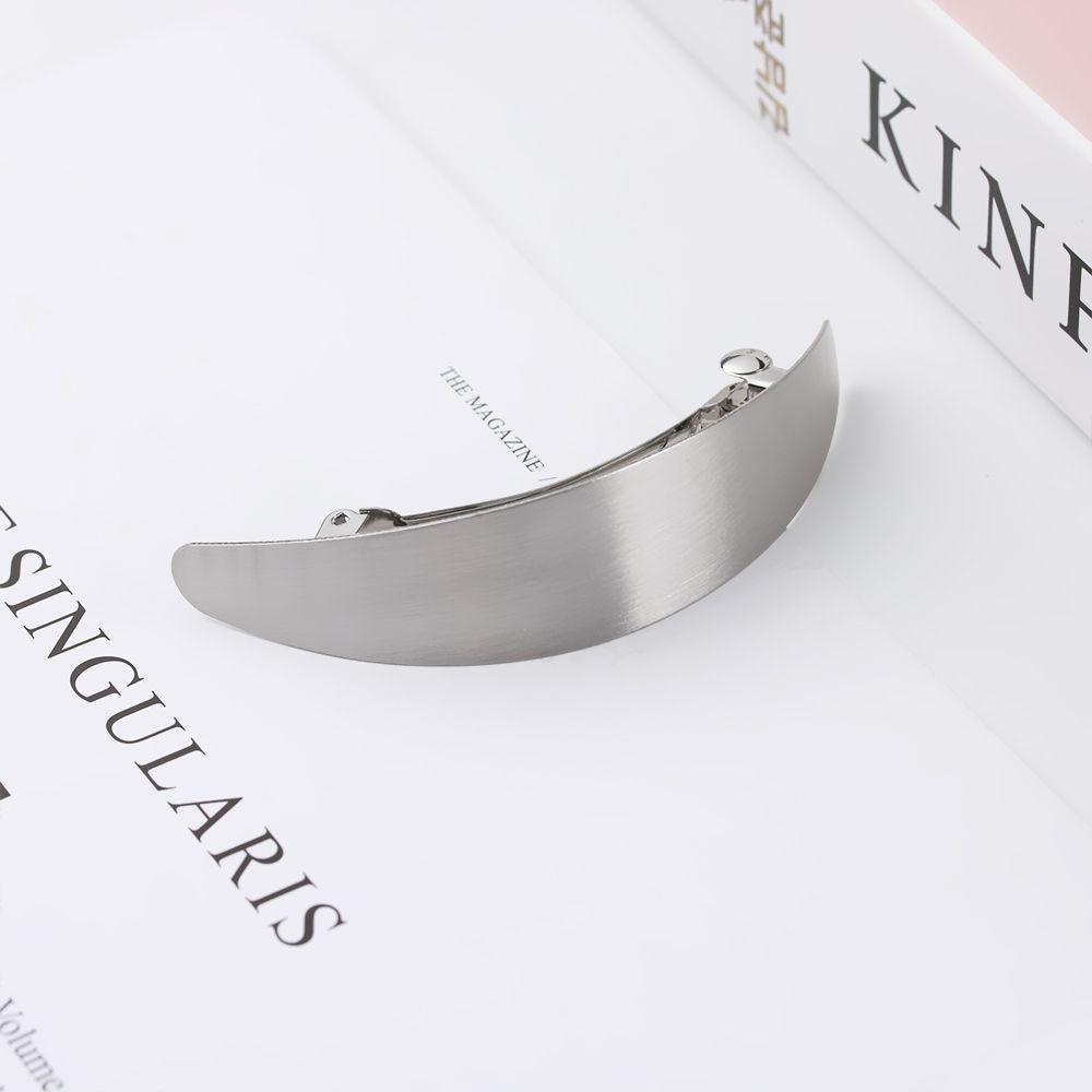 ORIENTLII Kẹp Tóc Kim Loại Hình Học Mới