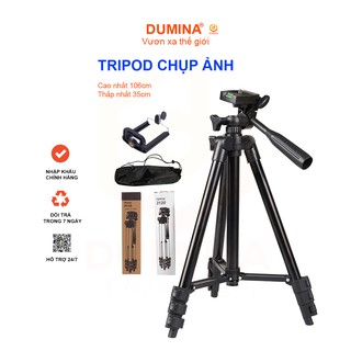 Giá đỡ điện thoại, máy ảnh tripod 3 chân 3110, 3120 kèm kẹp, gậy chụp hình tripod, hỗ trợ chụp ảnh, livestream