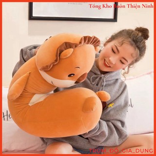Gối Ôm/Gấu Bông Dễ Thương (Thỏ, Ếch, Khỉ, Sư Tử)