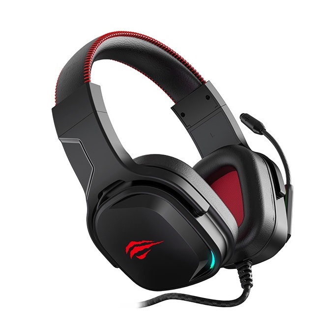 Tai Nghe Gaming Headphone HAVIT H2022U, Driver 53mm, Đèn RGB, Giả Lập 7.1 - Hàng Chính Hãng