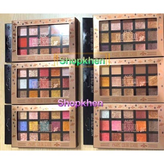 Bảng mắt CHỐNG NƯỚC HLR con ong 15 ô phấn màu dạng kem lì nhũ shimmer