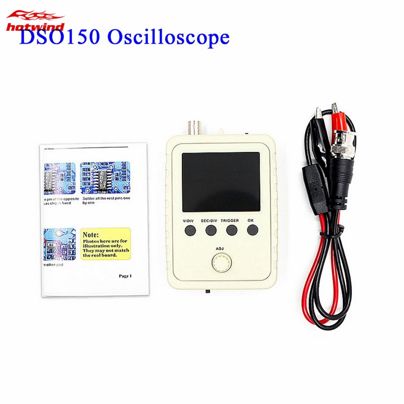 Bộ dao động kỹ thuật số tự lắp ráp HW DSO-SHELL DSO150 15001K kèm P6100 BNC