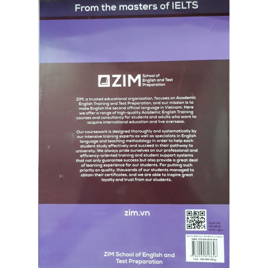 Sách - IELTS Special Journal 4