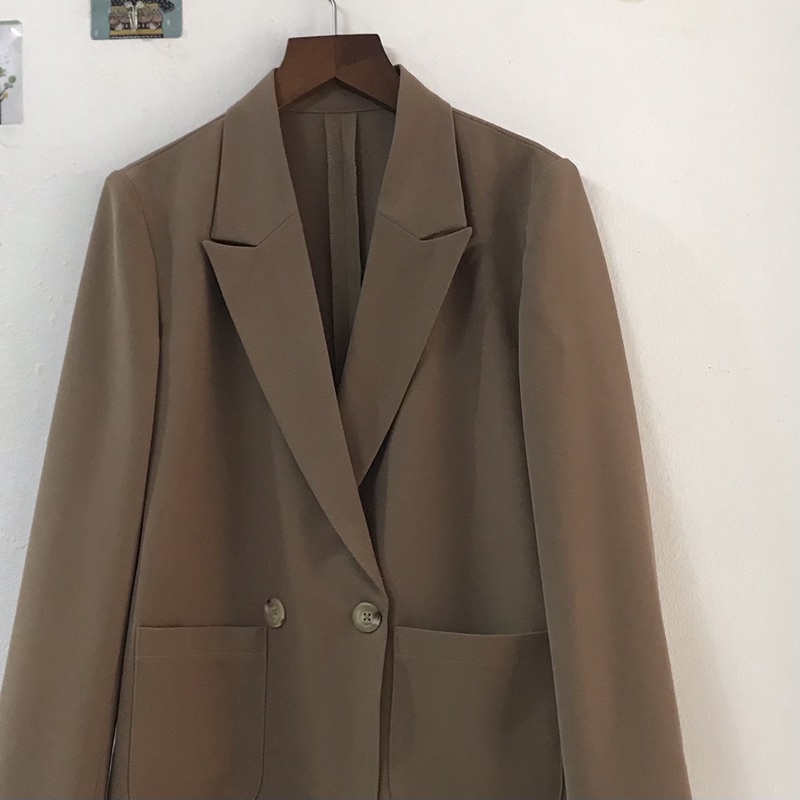 Áo Blazer Nữ 1 Lớp Áo Vest Phong Cách Hàn Quốc | BigBuy360 - bigbuy360.vn