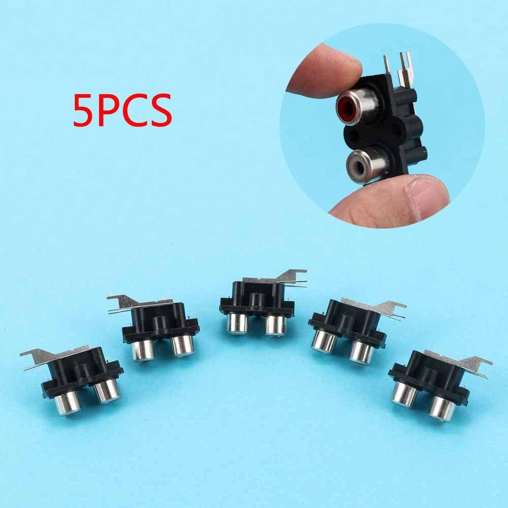 YIYU Đầu Nối 2 Lỗ Cái Chất Lượng Cao PCB 2 Vị Trí Âm Thanh AV