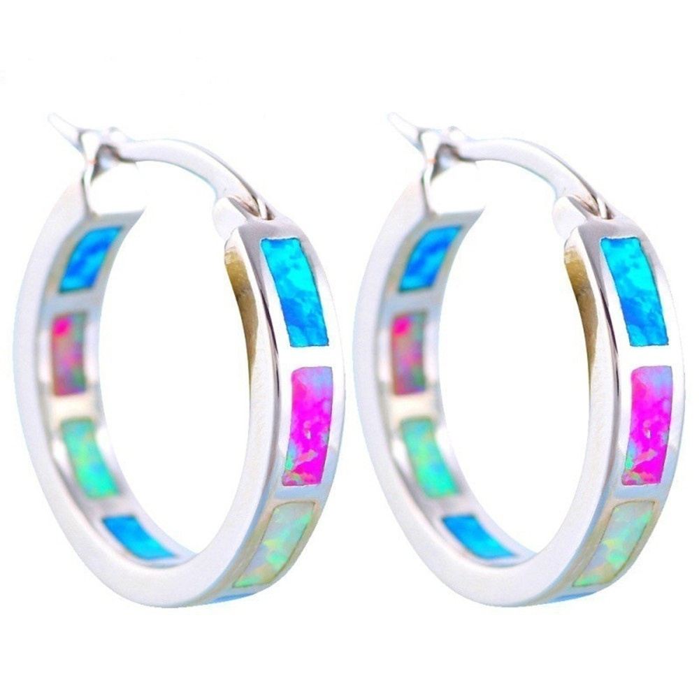 『BSUNS』 Hot Slimming Earring Women|Earrings Weight Loss Hoop New Gift Fashion Jewellery Multicolor Alloy Chakra Stud Earrings Healthy Stimulation Acupoint/Multicolor