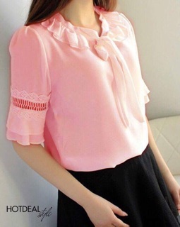 ÁO TAY LOE PHỐI REN JANEC