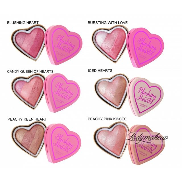 Phấn má Makeup revolution heart