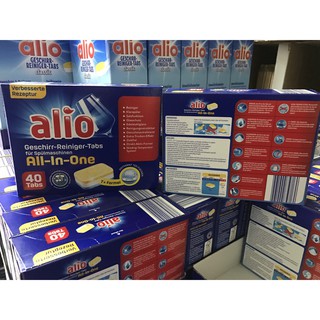 Viên rửa chén bát ly alio XXL 100 tabs