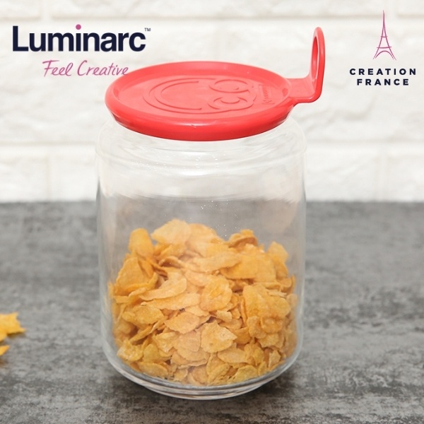 Bộ 3 Hủ Thuỷ Tinh Luminarc Rondo Smile 0.75L LUROP8058