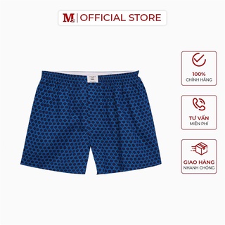 Quần đùi nam kẻ mặc nhà cotton Walrus M0200189 Thời trang M2