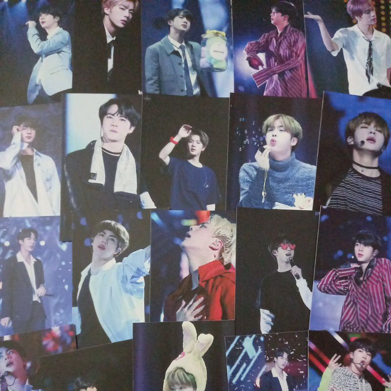 Lomo card ảnh thành viên BTS JIN on stage full 72 ảnh