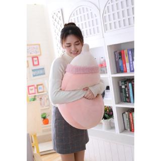 Gối Ôm Hình Bình Sữa Đáng Yêu